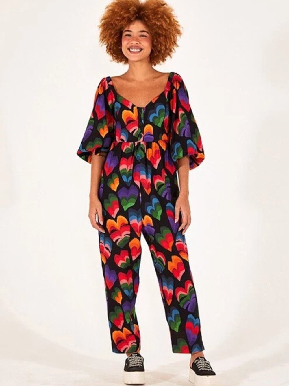 NWT FARM RIO JUMPSUIT SIZE SMALL (P IN TAG)  PK2897 BR DI61